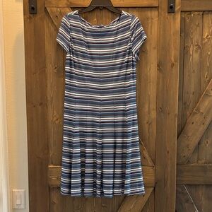 Gabby Skye Multicolor Striped Dress